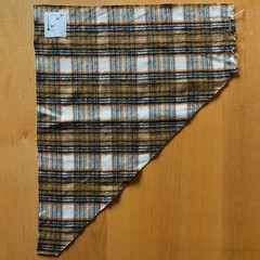 Assorted Cotton Yarn Dyed Flannel Fabric Scrap Bundle