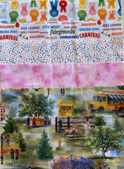 THE STATE FAIR LAYER CAKE BY WHISTLER STUDIOS FOR WINDHAM FABRICS 10X10 42PC
