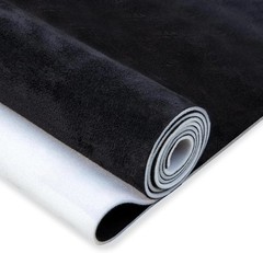 Suede Auto Headliner Fabric 54″ L × 60″ W with Foam Backing – Black Interior …