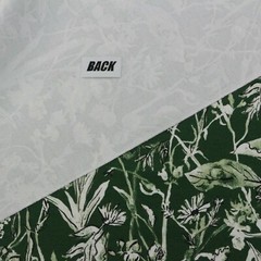LACEFIELD DESIGNS GARDEN PARTY HUNTER GREEN FLORAL LINEN FABRIC BY THE YARD 54″W