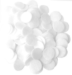 150 PC 3/4 Inch White Craft Felt Circles for Crafts Die Cut Felt Shapes