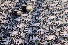Korean Traditional Magpie Tiger Jagae Color Patterned Fabric made in Korea BTHY