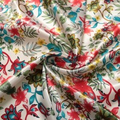 1Yard Vintage Satin Fabric Silky Charmeuse material For Scarf,Gown,Lining Sewing