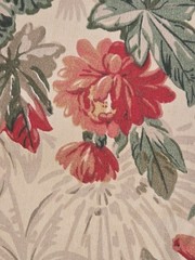 Covington Fabric Fast Colors Screen Printed 5th Avenue 50″ × 50″ See Photos New