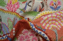 Zoologic Prism Vintage-Like Scenic Animal Toile P/K Lifestyles Fabric