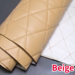 Faux Leather Fabric DIY PVC Foam Backing Quilted Vinyl Car Upholstery Headboard