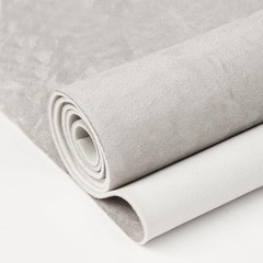 Suede Auto Headliner Fabric 54″ L × 60″ W with Foam Backing – 54″L×60″W Gray